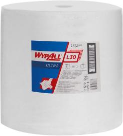Wischtuch WYPALL L30 7331 weiß L380xB370mm 3-lagig 1000 Tü./Rl. Produktbild
