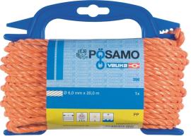 PP-Seil gedr. orange 6,0mmx20m auf Kz-Haspel PÖSAMO Produktbild