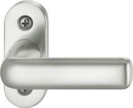 Fensterhalbolive, 7mm, 0 34 3402, oval, Alu F1 FSB Produktbild