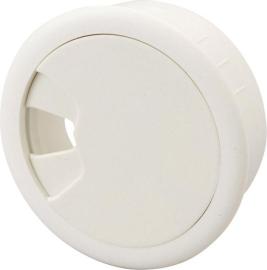 Kabeldurchführung ABS weiß, 72 x 60 x 21 mm Produktbild