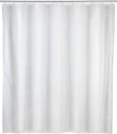Duschvorhang Uni weiß, 120x200 cm Produktbild