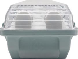Feutr.leuchte IP65 2X10W 60CM Produktbild