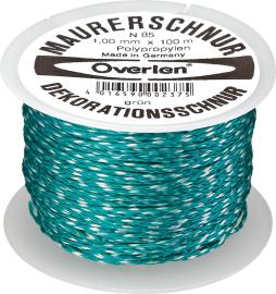 Maurerschnur PP 1,0mm 100m grün Overmann Produktbild