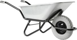 Schubkarre CLIPSO Excelli um 120 L verzinkt PS Rad Produktbild