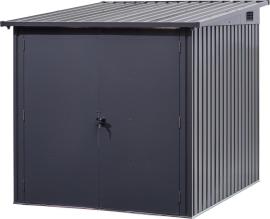 Fahrradgaragefür 3 Fahrrä der164 x 204 x 145/163 cm Produktbild
