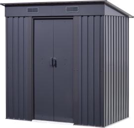 Gerätehausmit Pultdach238 x 132 x 174/196 cm ffungsartikel Produktbild