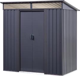 Gartengerätehausmit Pultdac h + Oricht121 x T 195 x H 196 cm Produktbild