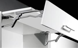 Hochfaltbeschlag, 9079607, grau, silber Produktbild