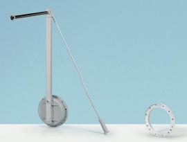 Kleiderlift, 9079874,500-6 00mm, aluoptik Produktbild
