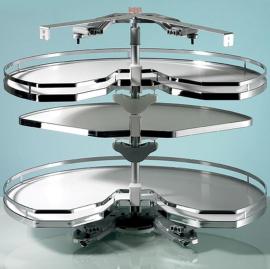 Eckschr.drehb., 9080040, KB 800mm, silber Produktbild