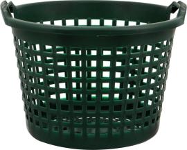 Gartenkorb 25 kg, grün, rund Produktbild