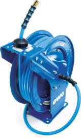 Schlauchaufroller Stahl für Luft/ Wasser inkl 15m-BluBird-Schlauch Ø13mm, G3/8", EWO Produktbild
