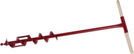 Erdlochbohrer 90mm / 105cm mit Holzgriff Floraworld Produktbild