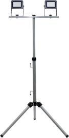 LED-Arbeitsleuchte Flare 2x15W Stativ silber-anthrazit REV Produktbild