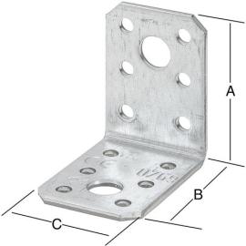 Winkelverbind. 52x52x40mm send.vz., mit CE Produktbild