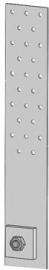 ZugankerHT2 Zuglasche ger 340x60x3,0mm Produktbild