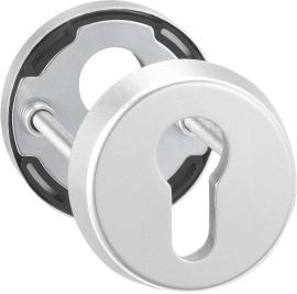 Schutzrosetten-Satz, 6633, rund, 12mm, ES0/ PZ, F1 eloxiert, TS65-68 Produktbild