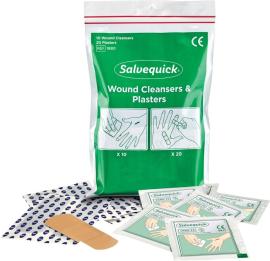 Wundreiniger 10 Stck. und Pflaster 20 Stck. Produktbild