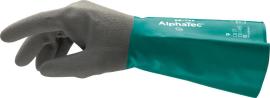 Handschuh AlphaTec 58-435, Nitril, grün/grau, Gr. 7 Produktbild