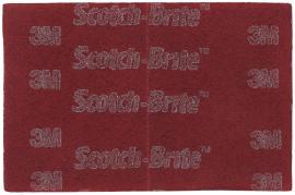 Handpad Vlies CF-HP PRO 152x228mm veryfineA rot in Spenderbox (20 Standzeit ) 3M Produktbild
