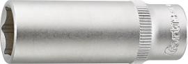 Steckschlüsseleinsatz 6-kant 1/4" 13mm lang FORTIS Produktbild