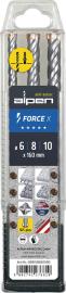 SDS-plus-Bohrer FORCE X 3-teilig 160 mm Alpen Produktbild