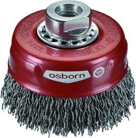 Topfbürste Xtreme Stahl 60x0,3mm gewellt Osborn Produktbild