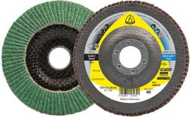 Fächerschleifscheibe SMT 976 125x22,23mm gewölbt K60 Keramikkorund K60 Klingspor Produktbild