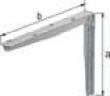 Konsole a.T-Profil, fvz, 550x300 GAH Alberts Produktbild img1 S