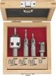 Terrassendielenbohrer Set 5-tlg. FORTIS 3,4,5 mm + Zubehör Produktbild