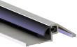 Türanschlagschiene AKW 2 z. schrauben Alu silber, Br50 x H15 x L1000 Produktbild img1 S