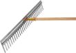 Aluminiumrechen mit Schwenkkopf 28 Zinken Arbeitsbreite 75 cm Produktbild img1 S