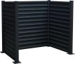 Mülltonnen-Einfassung Stah für 2 x 240 iter 150 x 115 x 122 cm Produktbild