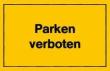 Verbotsschild 400x250mm Parken verboten Produktbild