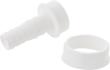 KS Geräteanschluss, 1 1/2"IG x 3/4"T Weiß, für Waschgeräte-Siphon Produktbild img1 S
