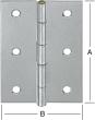 Scharniere halbbreit 80x5 8mm Nr. 502080Z VORMANN Produktbild