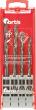 Allzweckbohrer-Set 7ltg. 4,5,6,7,8,10,12mm FORTIS Produktbild img1 S