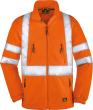 Warnfleecejacke Seattle, leuchtorange, Gr. 2XL Produktbild