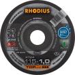 Trennscheibe XT 24 Aluminium 115 x 1,0 x 22,23 mm Rhodius Produktbild img1 S