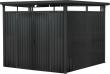 Systemhaus mit Oberlicht7 qm anthrazit290 x 245 x 2 26 cm Produktbild img1 S