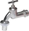 Wasserhahn Messing AG D 3/4Z Tülle 3/4Z mit Auslauftülle Floraworld Produktbild
