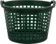Gartenkorb 25 kg, grün, rund Produktbild
