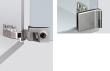 Glastürscharnier, 30866 ma tt vernickelt Produktbild img1 S