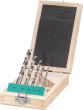 Holzspiralbohrer Satz HSS 5-tlg. FORTIS 4,5,6,8,10 mm Produktbild