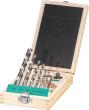 Holzspiralbohrer Satz HSS 7-tlg. FORTIS 4,5,6,8,10,12 mm und 1 HW-Versenker Produktbild