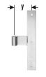 Mittelband D20 x400mm hell verz. Produktbild img1 S