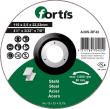 Trennscheibe Stahl 115 x 2,5mm gekr. FORTIS Produktbild