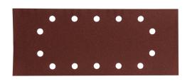 Schleifpapier 115 x 280 mm, gelocht