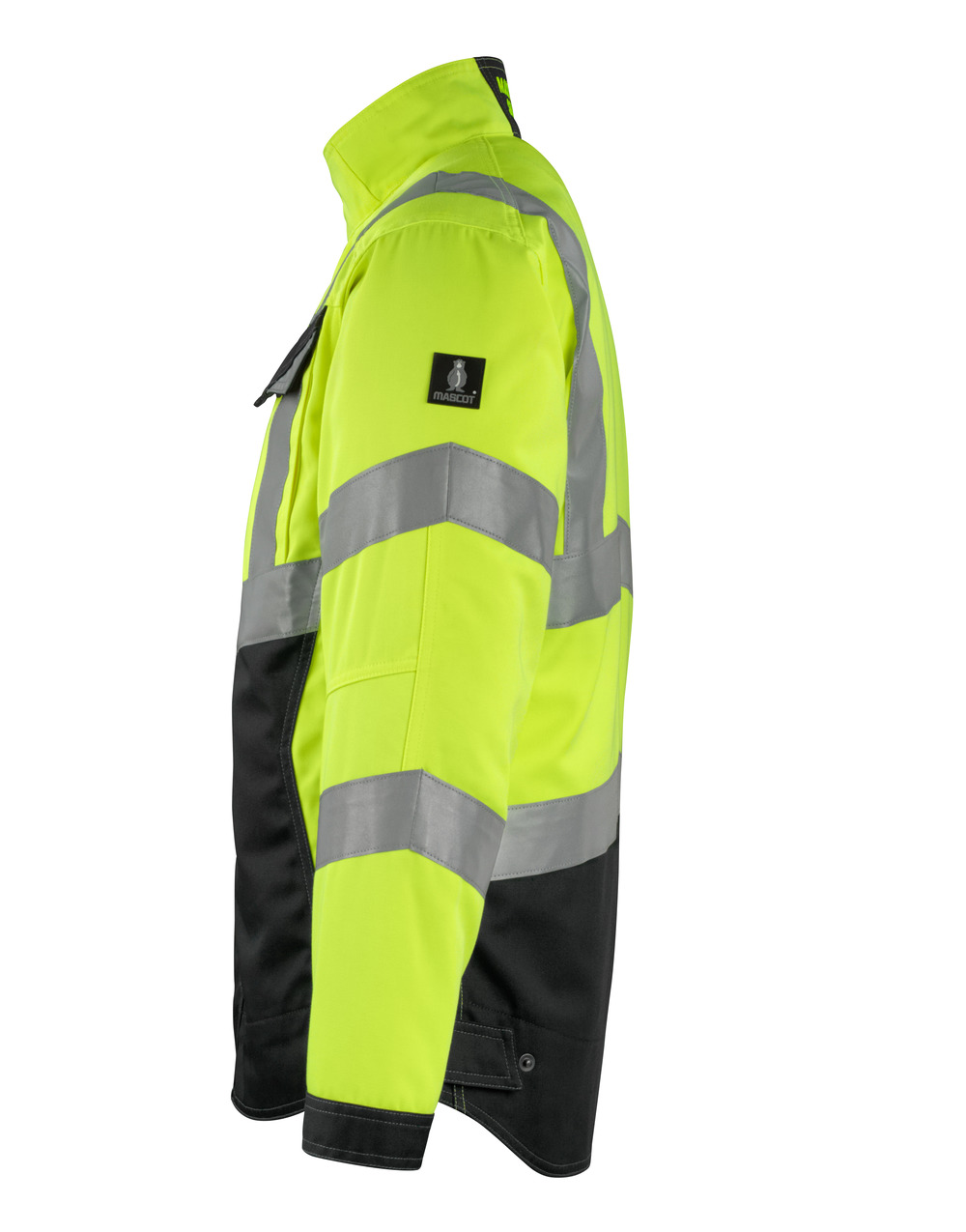 MASCOT® Oxford Arbeitsjacke Größe S, hi-vis gelb/schwarz Produktbild img2 L