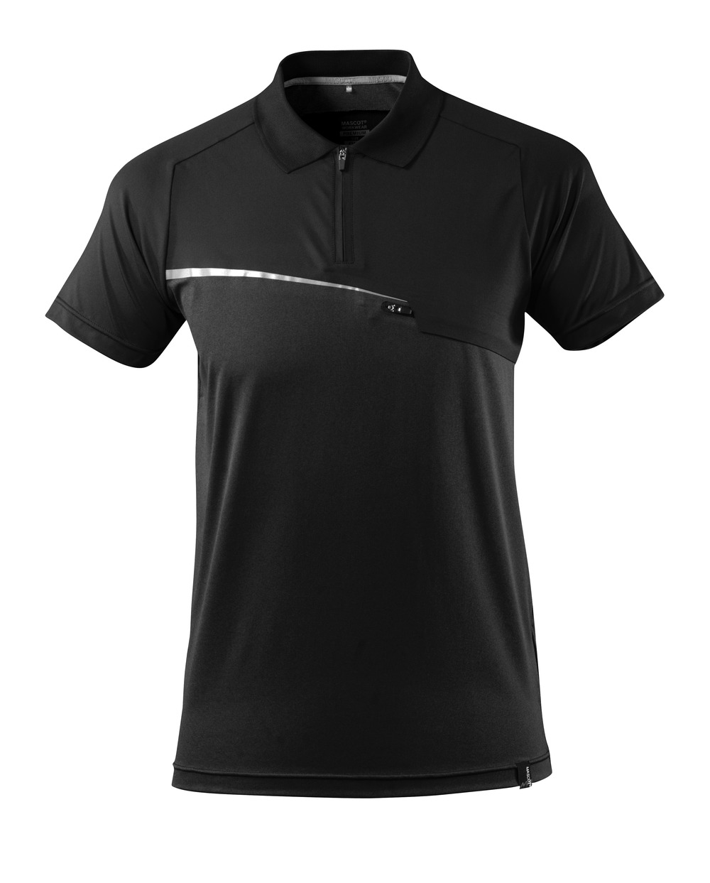 Polo-Shirt, feuchtigkeitstransportierend Polo-shirt Größe S, schwarz Produktbild img1 L